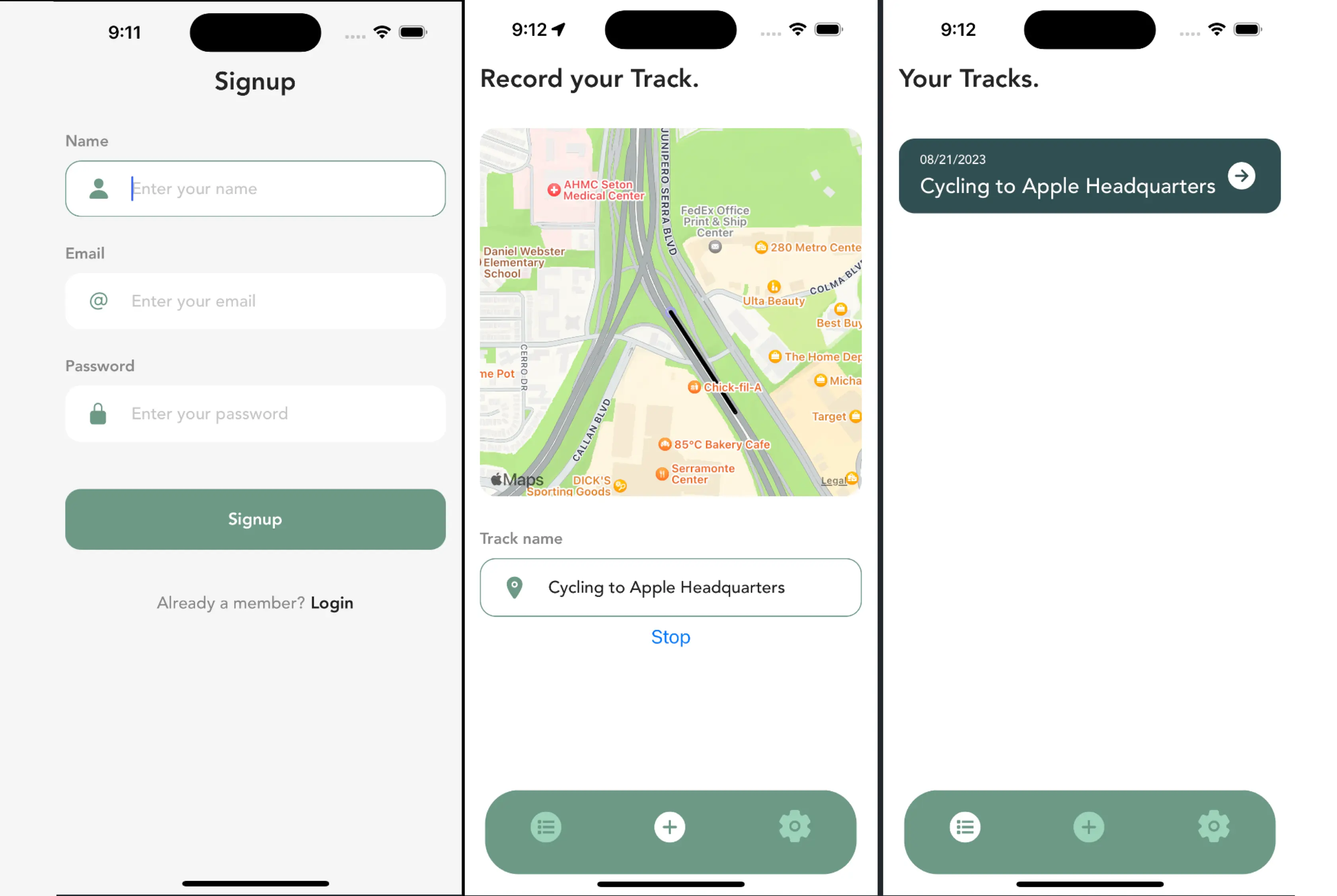 Route Tracker